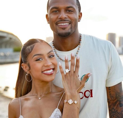 “I get to marry my best friend” – Jilly Anais gushes over Deshaun Watson after QB spent $2,500,000 on engagement ring