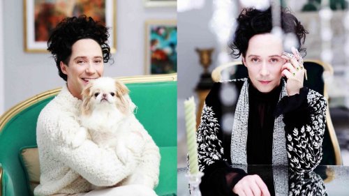 What are figure skating legend Johnny Weir's beauty essentials?