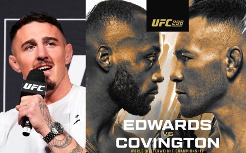 "He's just a slick operator"- Tom Aspinall previews Leon Edwards vs. Colby Covington clash at UFC 296