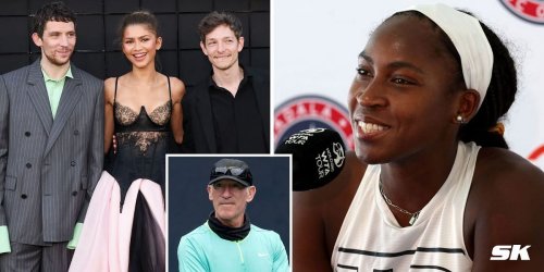 “He said a little out there for a 60-year-old with threesome and everything” - Coco Gauff reveals coach Brad Gilbert’s take on Challengers starring Zendaya