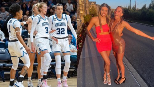 IN PHOTOS: 5 times Iowa recruit Lucy Olsen and Villanova's Bella Runyan gave fans friendship goals