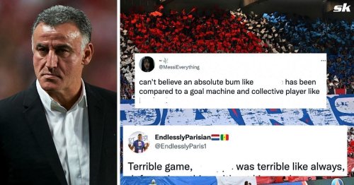 "Public hate is getting to him", "An absolute bum" - Twitter fans rip into PSG attacker for "ghosting" in 1-1 draw against Benfica