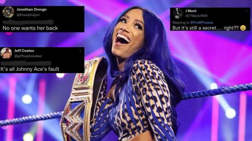 "This is a disaster for WWE"- Fans go berserk over Sasha Banks possibly showing up at major wrestling event next month