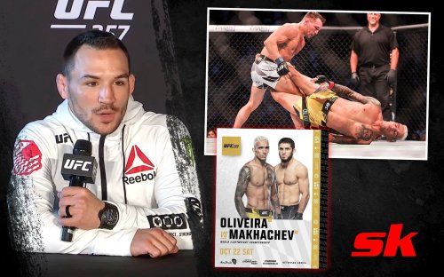 "I truly believed that he was gonna quit" - Michael Chandler admits to being wrong about Charles Oliveira, breaks down Islam Makhachev fight