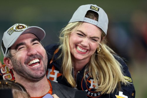 WATCH: Justin Verlander's wife Kate Upton shows off flawless form with epic cartwheel display