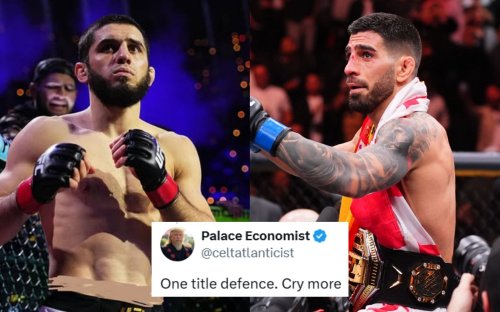 "Dude's straight up scared" - MMA X reacts as fan accuses Islam Makhachev of double standards for reportedly refusing to fight Ilia Topuria