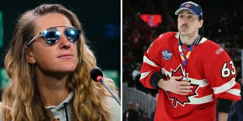 Victoria Azarenka drops 2-word reaction to Bruins trading Brad Marchand to Panthers in major NHL move