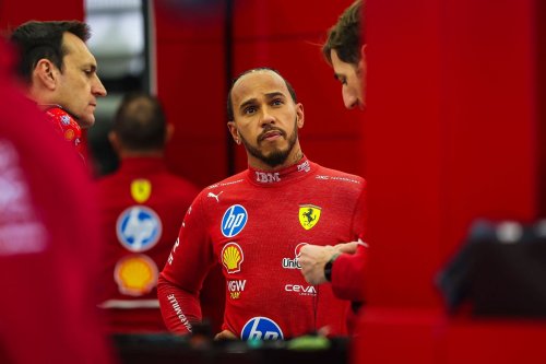 Watch: Lewis Hamilton seen meeting Ferrari engineers after the F1 Saudi Arabian GP
