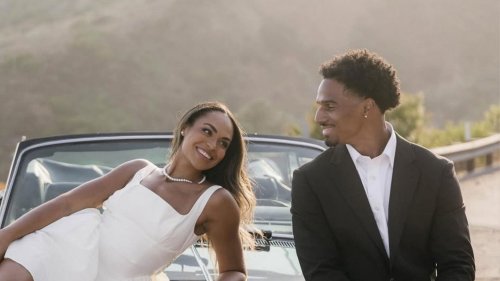 Keith Taylor weds longtime GF Jaeden Hooker in Arizona’s desert with former Chiefs teammates in attendance