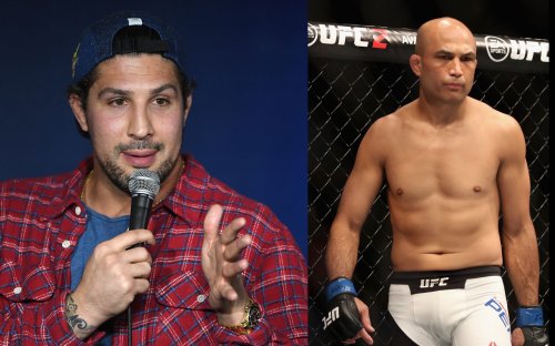 Brendan Schaub reacts to B.J. Penn seemingly claiming that he's the late NFL star Aaron Hernandez in recent post: "It's more sad than anything"