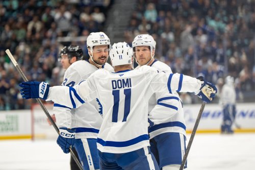 Max Domi hails $53,000,000 Toronto Maple Leafs superstar as "hardest-working guy" after explosive 6-2 win over Calgary Flames
