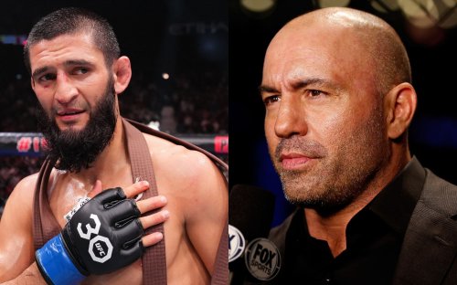 "He’s known to get in fights backstage" - Joe Rogan introduces Khamzat Chimaev to podcast guest and fellow comic as "the scariest guy in the UFC"