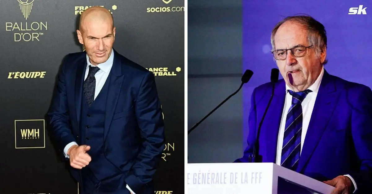 I don't care, he does what he wants" - France Football president takes swipe at Zinedine Zidane | Flipboard