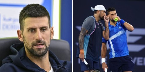 "Fell off hard, twerking for clown Nick Kyrgios" - Fans slam Novak Djokovic after his latest partnership offer to Aussie