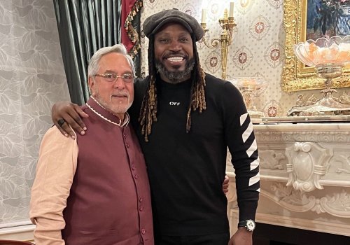 "Great to catch up with my good friend" - Vijay Mallya shares picture with Chris Gayle