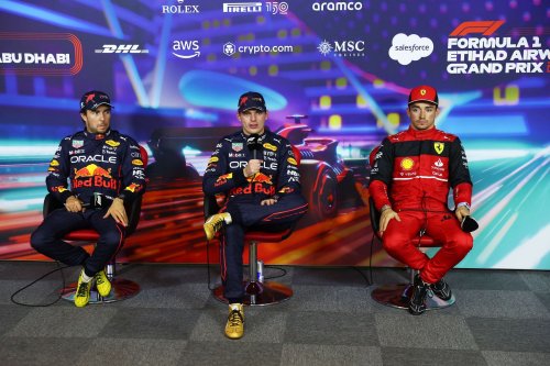 "Is that fair racing?" - Max Verstappen on Red Bull call to back up Charles Leclerc and help Sergio Perez at 2022 F1 Abu Dhabi GP