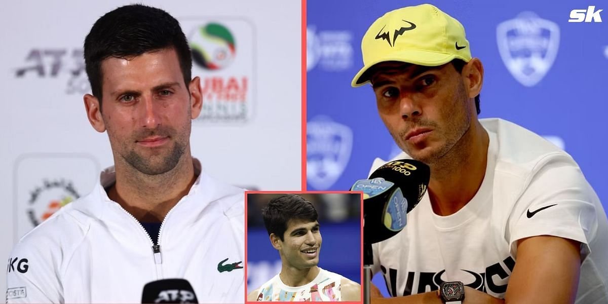"Burning with nothing but cold, hard facts" - Carlos Alcaraz being closer to Rafael Nadal than Spaniard is to Novak Djokovic in World No. 1 weeks shocks fans
