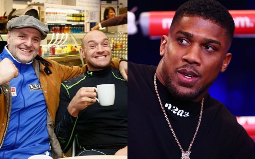 Anthony Joshua believes Tyson Fury's father will play a key factor in their matchup