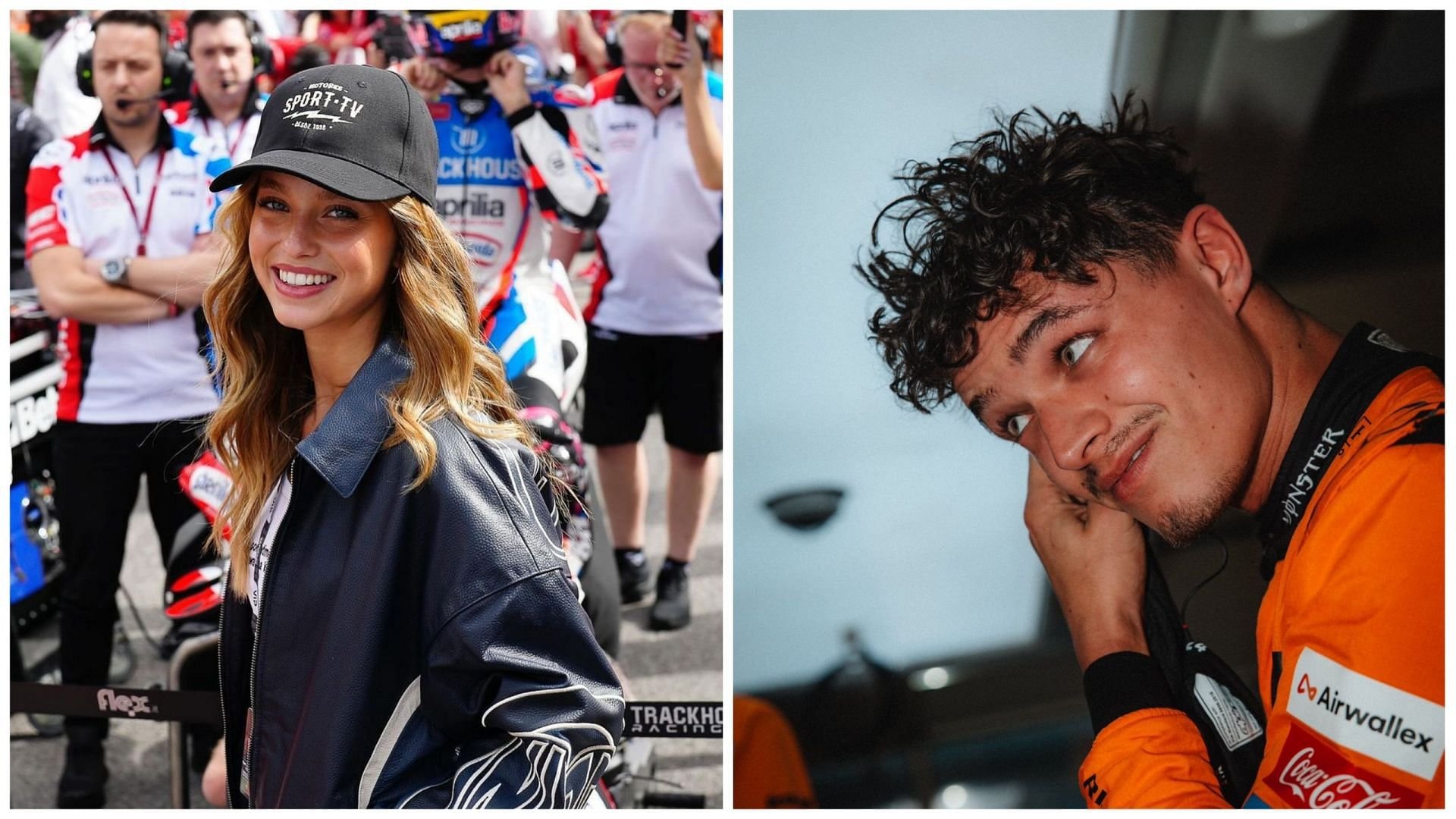 Lando Norris spotted watching Monte-Carlo Tennis final with Barcelona star’s ex-girlfriend Margarida Corceiro