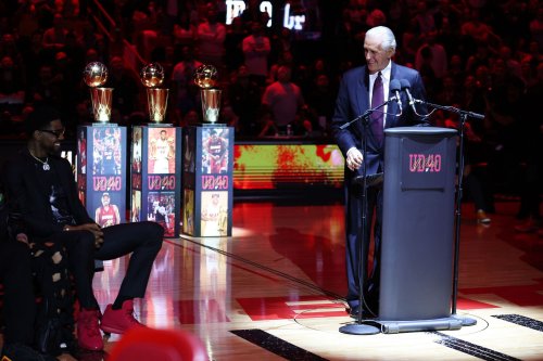 Udonis Haslem makes feelings clear on Luka Doncic's Lakers trade with Pat Riley's wisdom