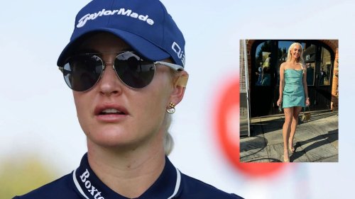 Charley Hull turns heads in teal outfit in fresh BTS photos from nephew's wedding