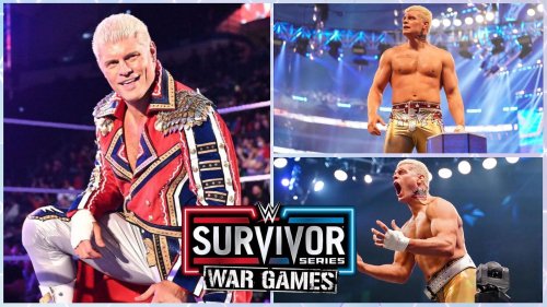 Cody Rhodes reacts to his father's legacy at the 2022 WWE Survivor Series
