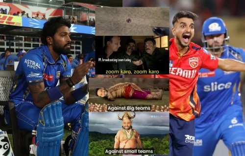 "Ek mei run banauga ek mei nahi, Hardik ko shak bhi nahi hoga.."- Top 10 funny memes after first inning of MI vs PBKS IPL 2024 clash