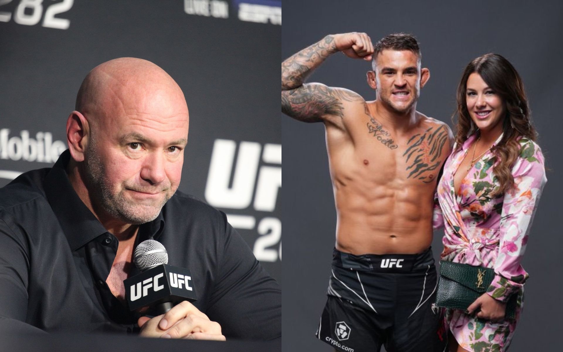 When Dana White had an interesting theory about Dustin Poirier's wife's alleged DM to Conor McGregor