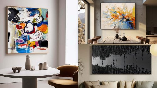 10 Best abstract wall art decor ideas to add to your home decor trends