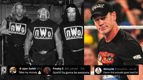 "Return of the Attitude Era" - Fans react to John Cena forming a modern day nWo with WWE legend who destroyed his father