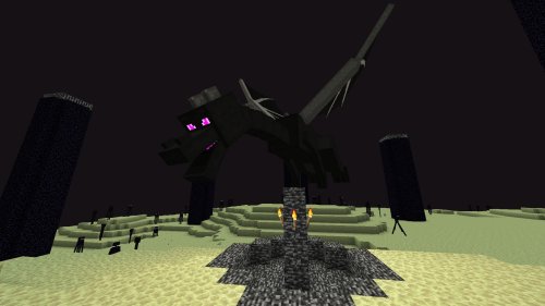 Minecraft player brings the Ender Dragon to the Overworld without ...