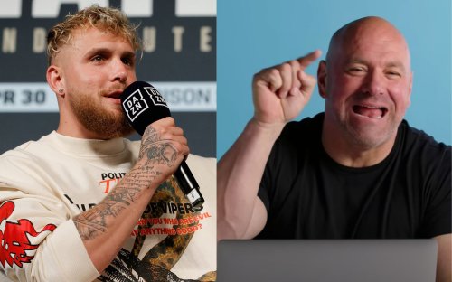 "Pretty good content to be fair" - Journalist reacts to being called a "jacka**" by UFC president for suggesting Jake Paul vs. Dana White
