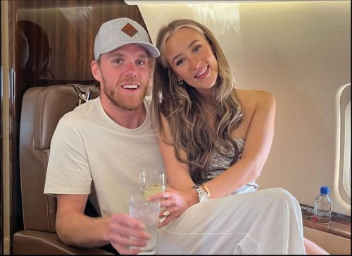 Connor McDavid's wife Lauren's luxury brand Sports Club drops Oilers-themed sports apparel collection