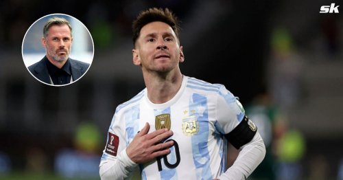 "He's the best player we've ever seen" - Jamie Carragher backs PSG superstar Lionel Messi to cement GOAT status by winning 2022 FIFA World Cup with Argentina