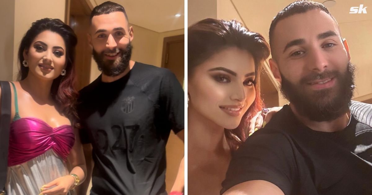Bollywood actress shares picture with Karim Benzema
