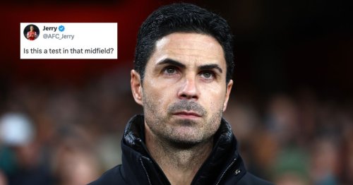 "He will never learn", "Training session 1 for PSG" - Arsenal fans surprised at starting XI vs Ipswich Town