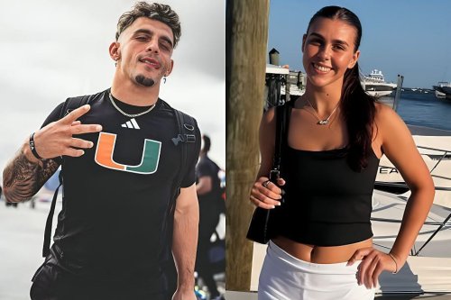 Xavier Restrepo’s girlfriend Jordan Losey gets emotional as she closes her time with Miami Hurricanes