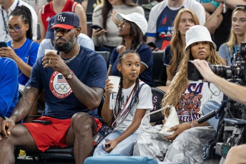 LeBron James' wife Savannah James is one proud mom as their daughter showcases incredible volleyball talent