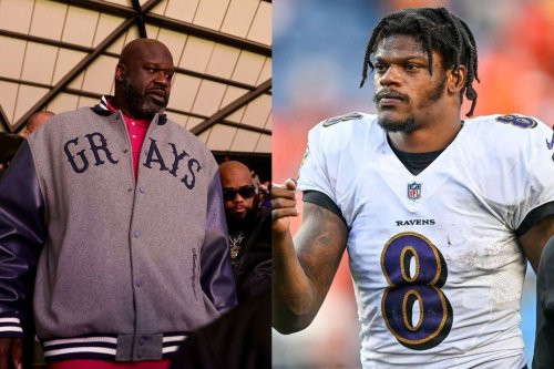 "You don't have to be in there negotiating" - Lamar Jackson gets advice from NBA legend Shaquille O'Neal
