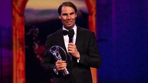 Rafael Nadal continues to win awards even after retirement with Laureus honor