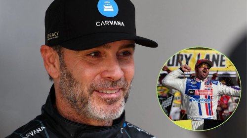 “We witnessed a racer, live the dream”: NASCAR legend Jimmie Johnson raises a toast to Josh Berry’s "first W in the big show"