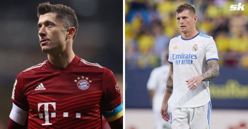 "Difficult to keep someone if they don't want to be there" - Real Madrid midfielder Toni Kroos opens up on Robert Lewandowski's situation at Bayern Munich
