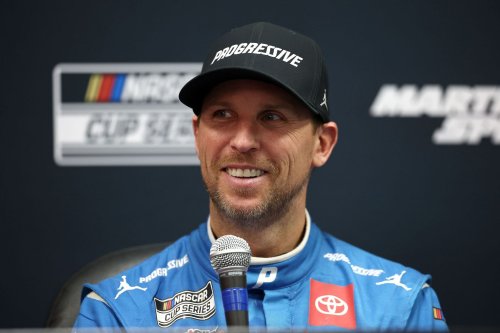 Denny Hamlin shares a hilarious glimpse of 'gender reveal gone wrong'