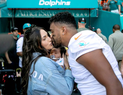 PICS: Tua Tagovailoa's wife Annah spends cozy evening at luxury yacht with Quinton Bell's fiancée Brooke