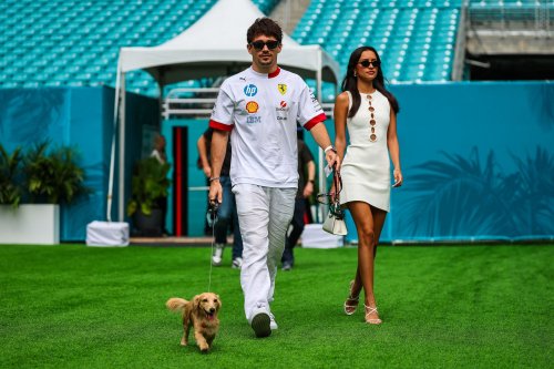 Charles Leclerc’s girlfriend Alexandra Saint Mleux opts for pink dress to make a fashion statement at Cannes