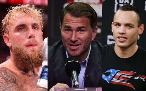 Eddie Hearn gets 100% real on Jake Paul vs. Julio Cesar Chavez Jr. boxing match, issues verdict on matchmaking: "I prefer it to the Mike Tyson one"