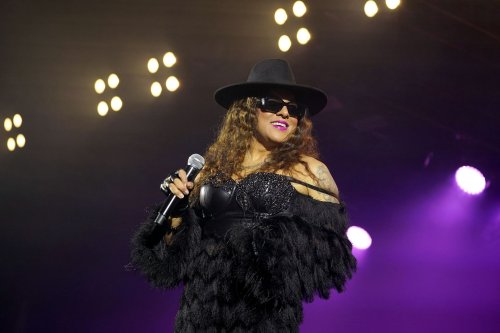 "That note wasn't meant for you" - Fans left disappointed with Marsha Ambrosius over her Usher tribute at BET Awards 2024