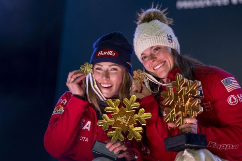 "Far beyond my wildest dreams" - Mikaela Shiffrin reflects on World Championships team gold with Breezy Johnson