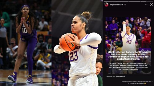 "It's only the beginning": $1.8 million NIL-valued Angel Reese has emotional reaction for LSU freshman who left home to realise her basketball dreams