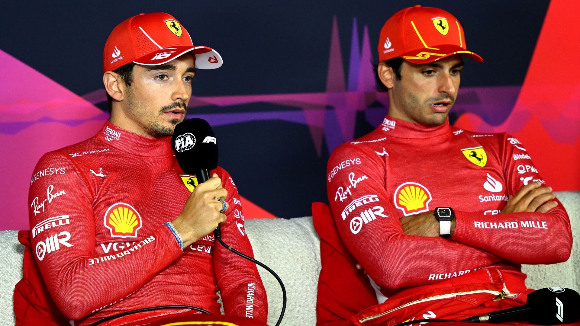 Charles Leclerc or Carlos Sainz? Red Bull chief advisor Helmut Marko's surprising pick for the better Ferrari driver